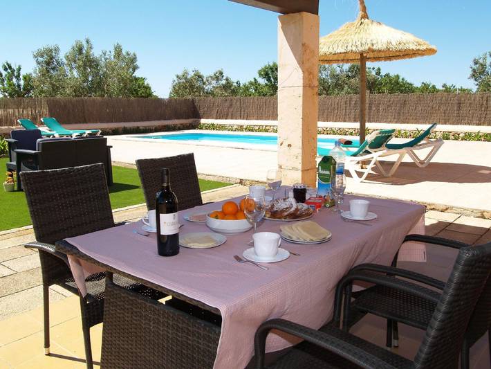 Finca für 4 Personen, mit Garten und Terrasse in Campos - 3