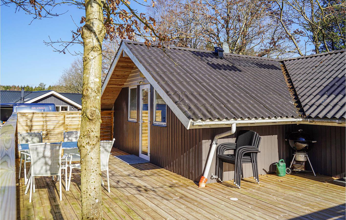 Ferienhaus für 6 Personen mit Terrasse in Vesterlund, Vejle und Umgebung