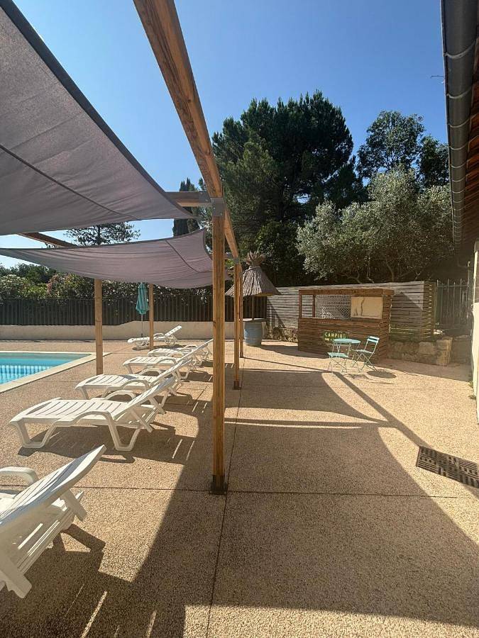 Location de vacances pour 5 personnes, avec Terrasse et Jardin ainsi que Bassin pour enfant et Piscine à Souvignargues - 2