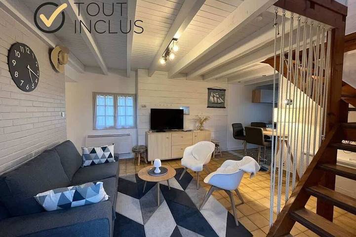 Maison de vacances pour 4 personnes, avec jardin et balcon, animaux acceptés - 1