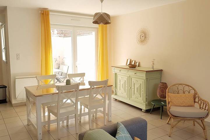 Cozy townhouse for 4 people - parking - 10 minutes from Berck, 15 minutes from Le Touquet in Rang-du-Fliers, Montreuil und Umgebung
