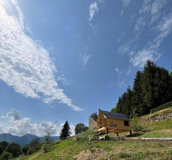 Camping für 2 Personen, mit Garten in der Lombardei