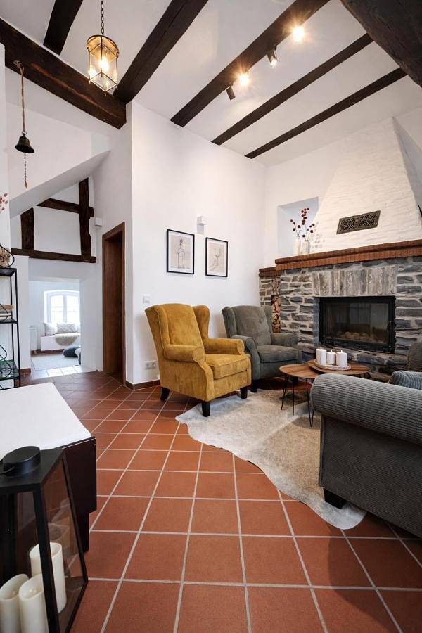 Ferienhaus für 12 Personen, mit Seeblick und Ausblick
