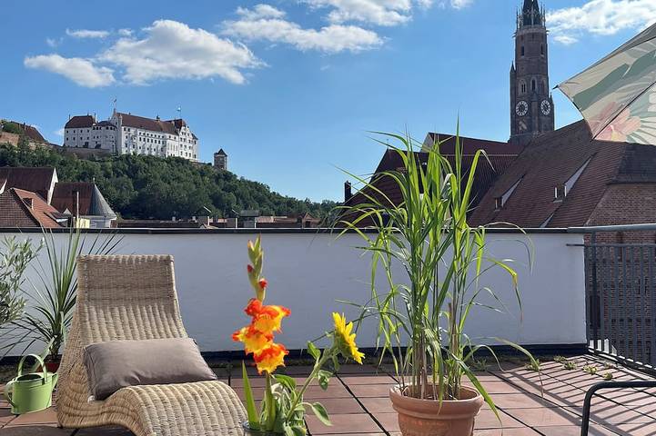 Ferienwohnung für 3 Personen, mit Terrasse