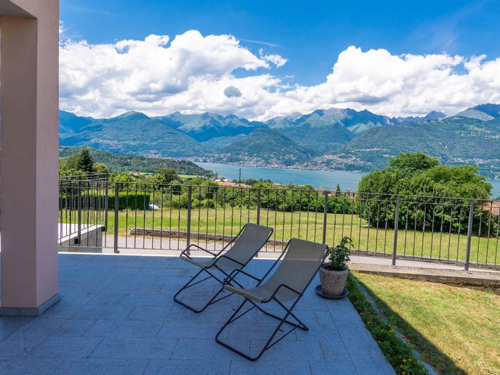 Ferienhaus für 6 Personen, mit Balkon und Terrasse sowie Garten und Seeblick in Colico - 3
