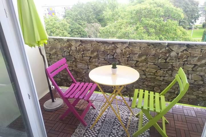Ferienwohnung für 2 Personen, mit Balkon - 1