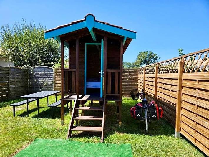 Chalet pour 2 personnes, avec jardin