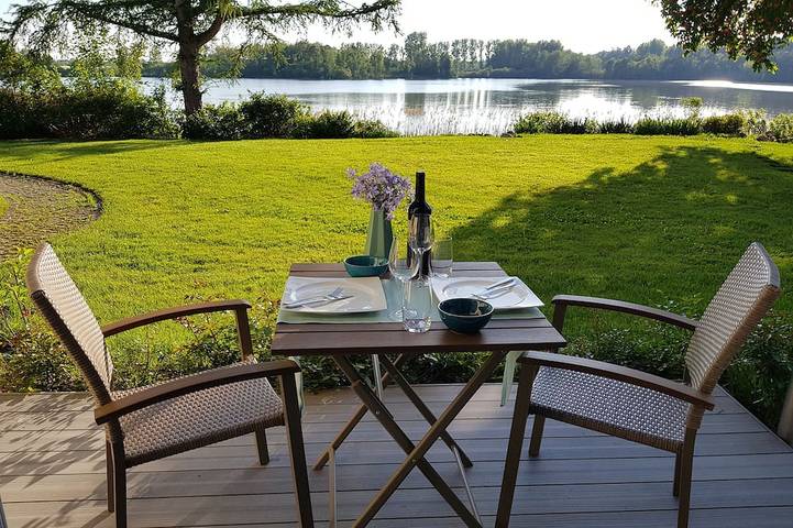 Ferienwohnung für 2 Personen, mit Terrasse und Garten