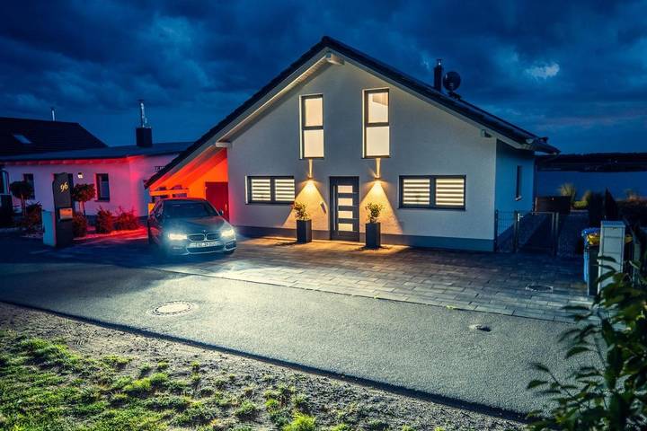 Ferienhaus für 6 Personen, mit Garten und Ausblick sowie Seeblick in Sachsen - 4