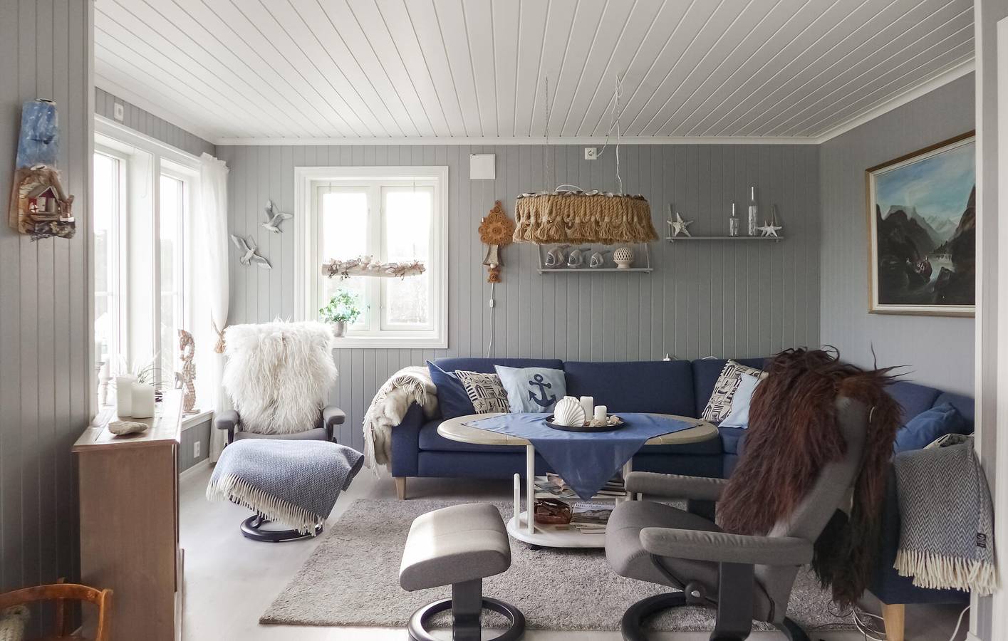 Feriehus for 8 personer med terrasse in Lillesand 