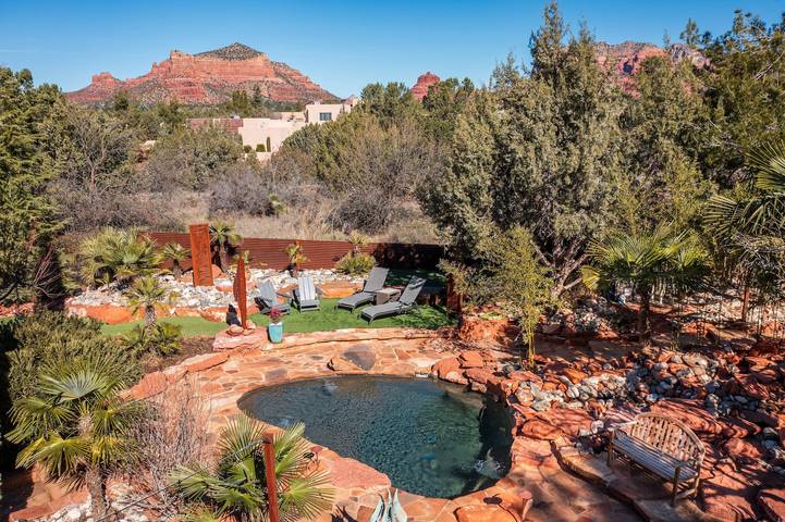 Villa for 8 people, with pool and yard in Arizona