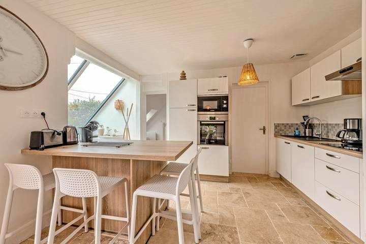 Location de vacances pour 8 personnes, avec jardin, animaux acceptés à Santec - 3