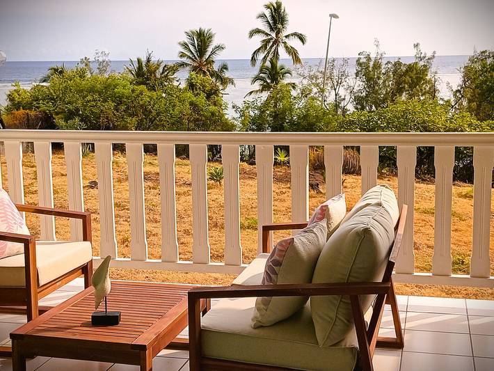 Appartement entier, Appartement climatisé avec vue sur le lagon - 2 pers. in La Saline les Bains, Saint-Paul (Réunion)