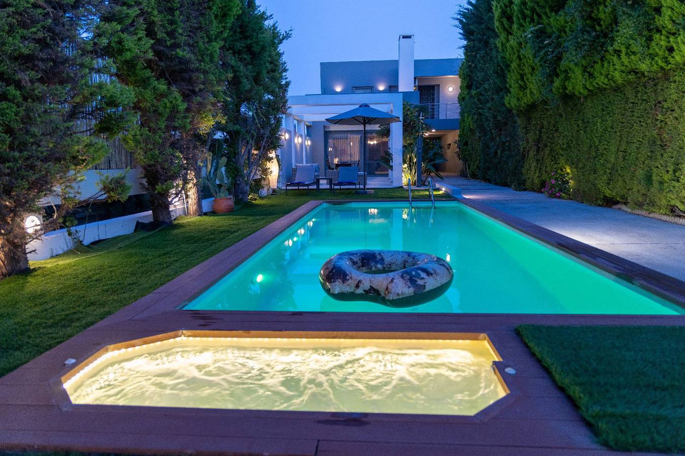 Villa 'Hestia Grey' mit privatem Pool, Wlan und Klimaanlage in Rethymno (Stadt), Rethymno und Umgebung