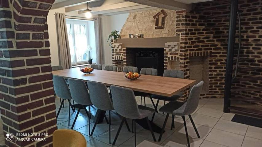 Location de vacances pour 12 personnes, avec Terrasse à Jumièges - 2