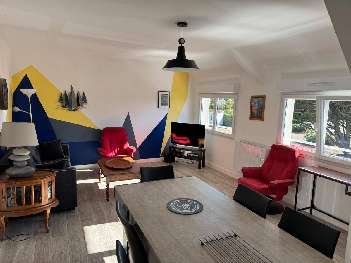 Appartement entier, An Dorzell beach 60 meters in Cléder, Ceinture Dorée