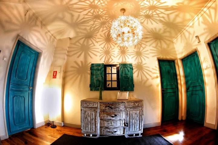 Auberge pour 3 personnes, avec jardin et vue