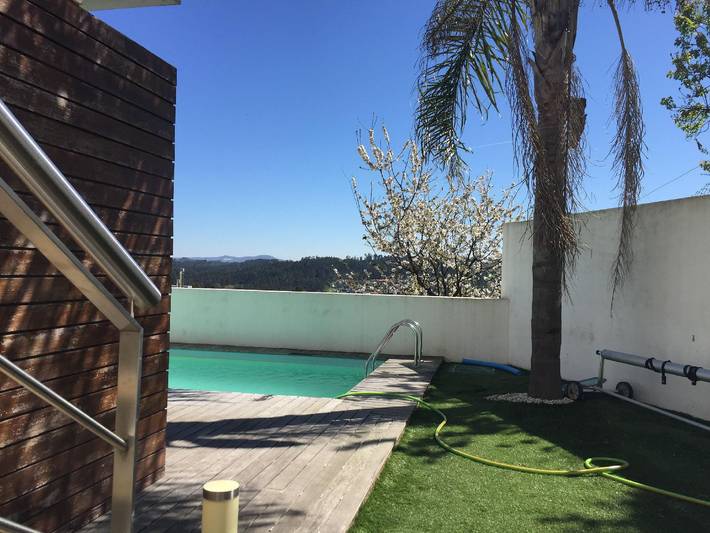 Apartamento para 7 personas, con balcón y jardín en Santa Maria da Feira
