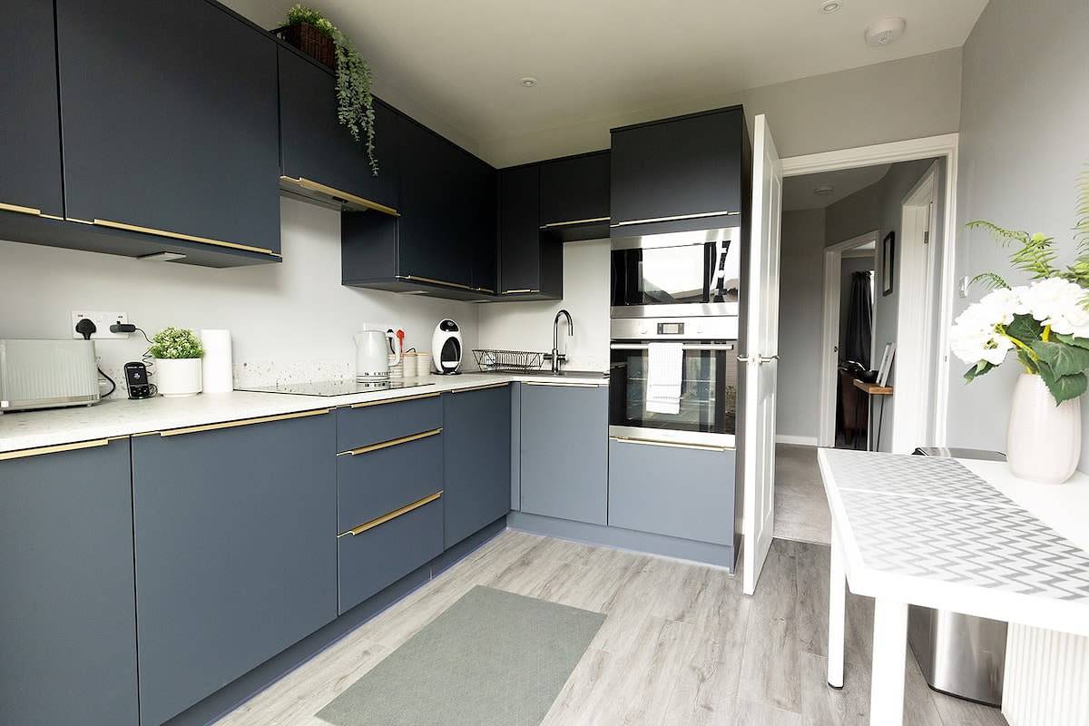 Two bed in Harrogate with spacious enclosed garden in Yorkshire du Nord