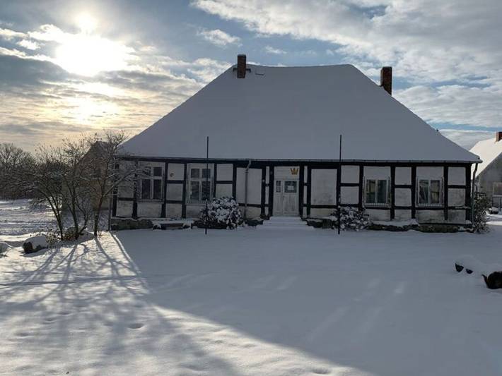 Ferienwohnung für 4 Personen, mit Terrasse und Garten, kinderfreundlich in Schmatzin
