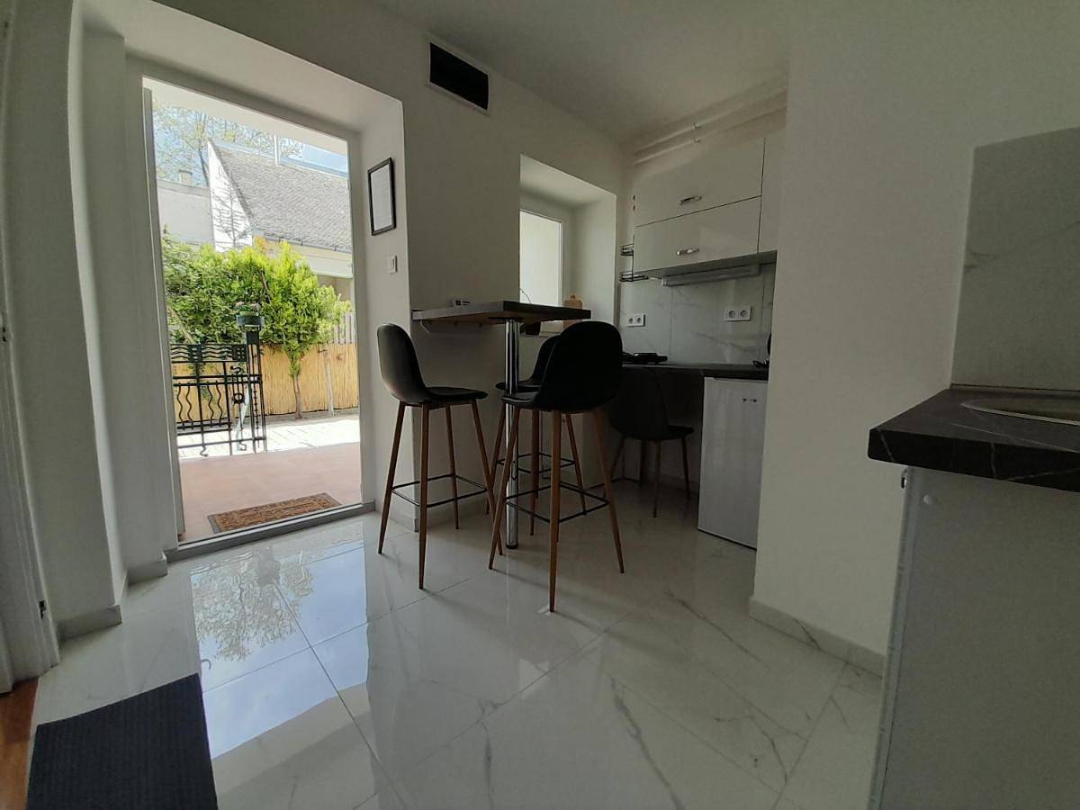 Cały apartament, Apartament wakacyjny dla 3 osób z taras in Baja, Komitat Bács-Kiskun