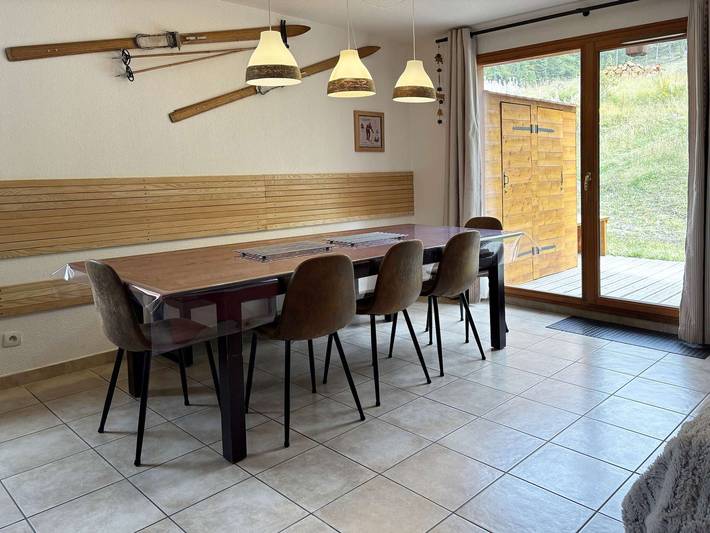 Chalet pour 10 personnes, avec terrasse, animaux acceptés à Les Orres - 4