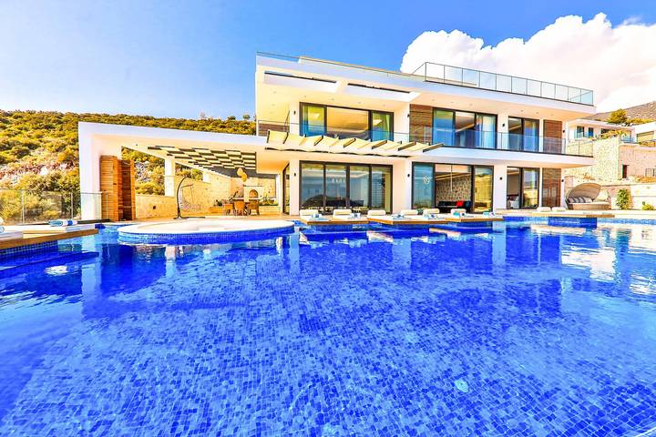 Villa pour 12 personnes, avec balcon à Kalkan - 2