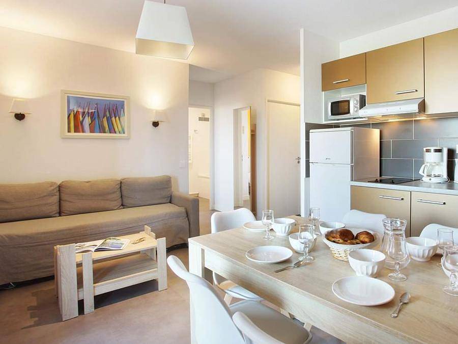 Résidence Odalys Référence Terra Gaia - Wohnung 6 personen - 2-Zimmer-Kabine in Sete, Côte d'Améthyste