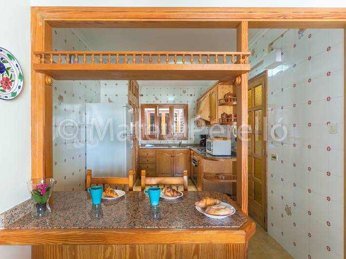 Ganze Wohnung, Charmante Ferienwohnung in Son Baulo mit Sonnigem Balkon in Can Picafort, Santa Margalida