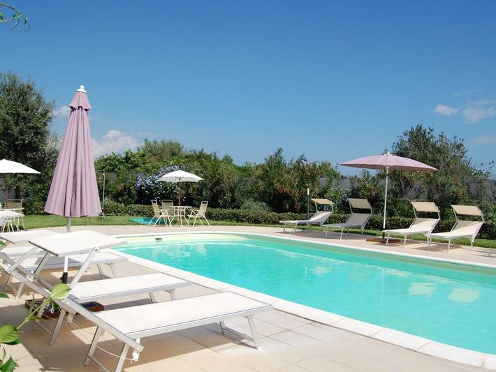 Ferienwohnung für 2 Personen, mit Terrasse und Pool