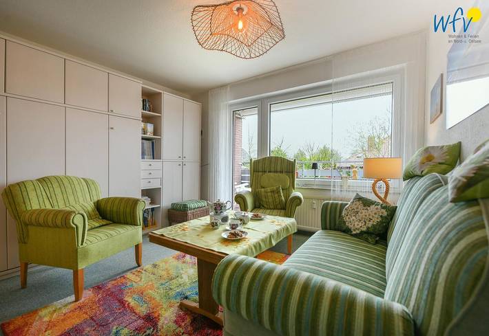 Ferienwohnung für 4 Personen, mit Balkon auf Borkum - 2