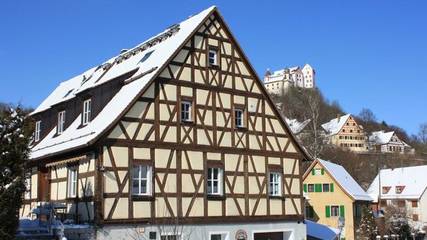 Ferienwohnung für 3 Personen, mit Garten und Sauna in Egloffstein