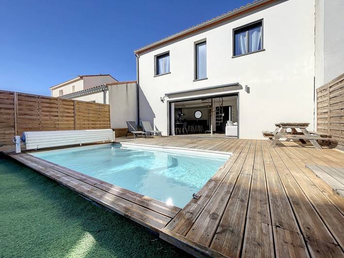 Apartamento para 6 personas, con Terraza y Jardín en Elna