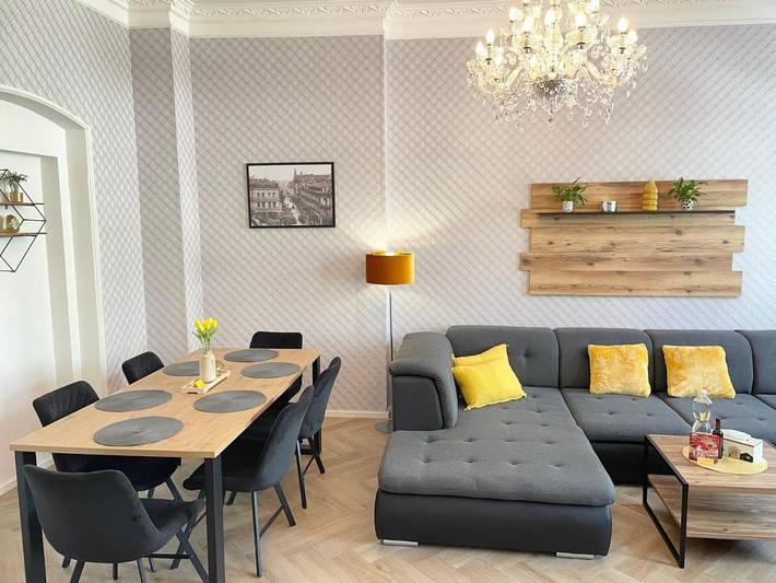 Ferienwohnung für 7 Personen, mit Ausblick und Sauna sowie Garten in Karlsbad - 4