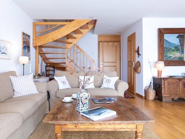 Gîte pour 4 personnes, avec balcon et jardin dans Chesières - 3