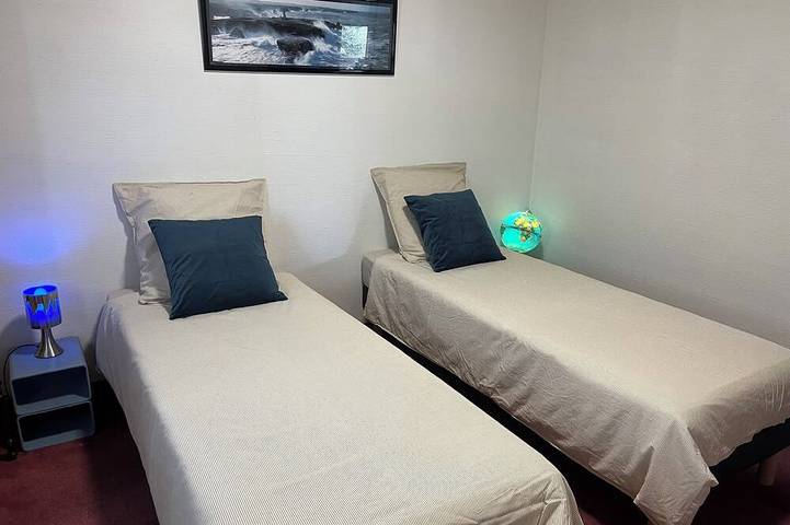 Maison de vacances pour 4 personnes, avec Balcon et Jardin à Lanvallay