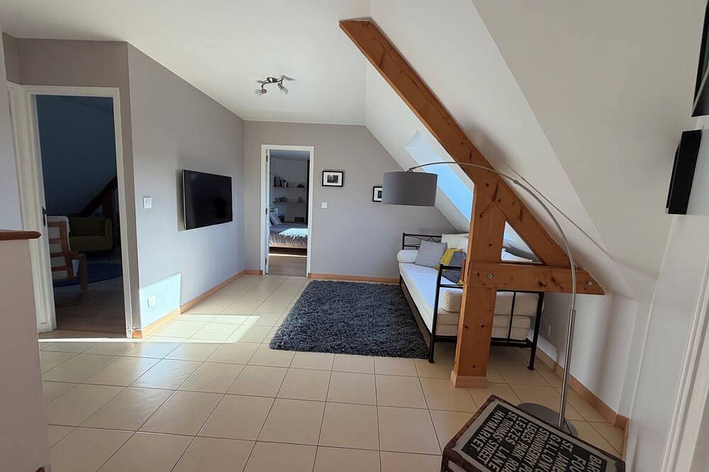 Hervorragende und warme Villa, 300 Meter vom Meer entfernt. in Saint-Germain-sur-Ay, Coutances und Umgebung