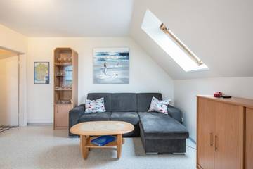Ferienwohnung Blau mit gemeinsamer Terrasse, Gemeinschaftsgarten und Wi-Fi