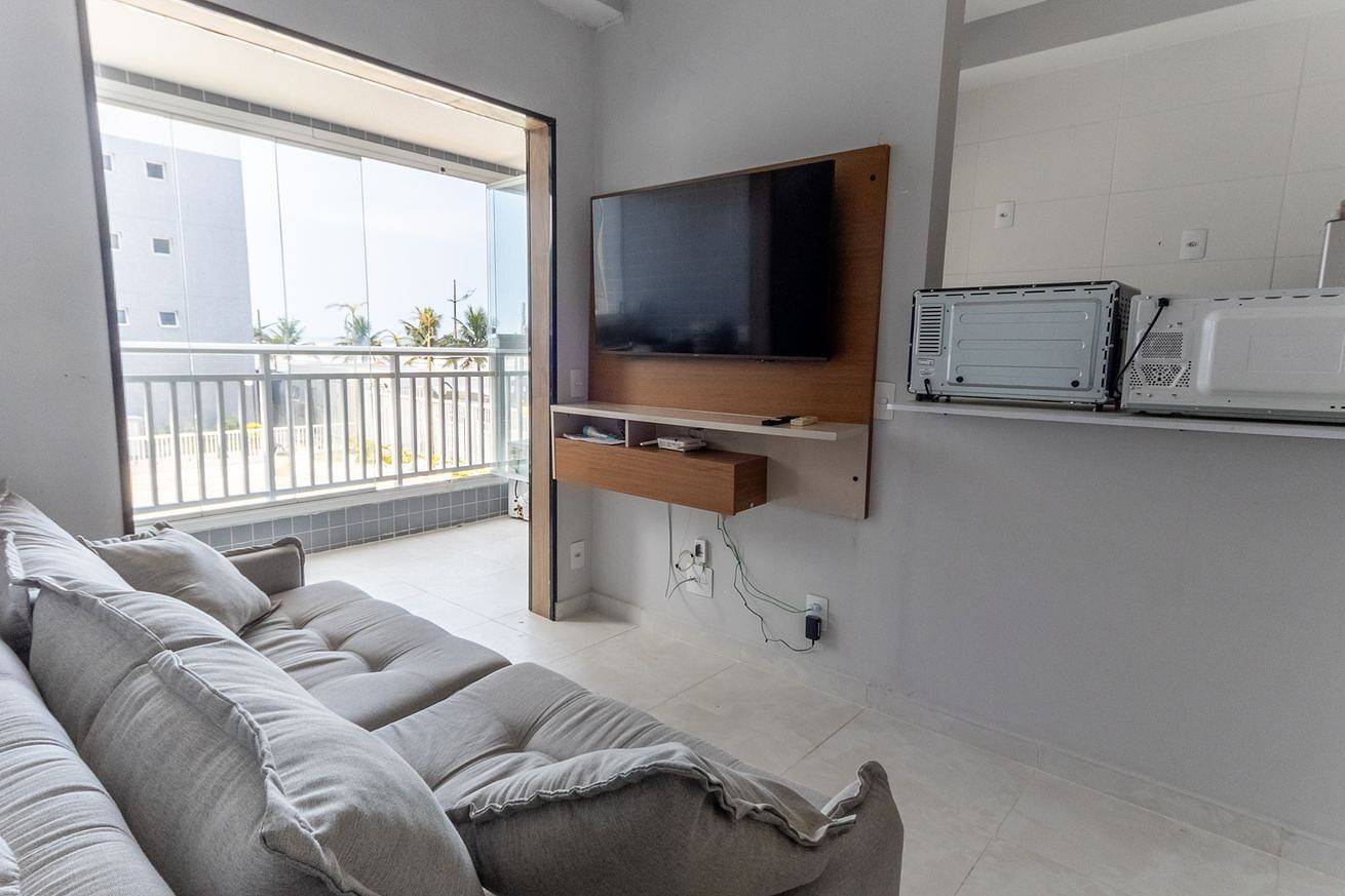 Ganze Wohnung, Ferienwohnung für 6 Personen mit Balkon in Mongaguá, Baixada Santista