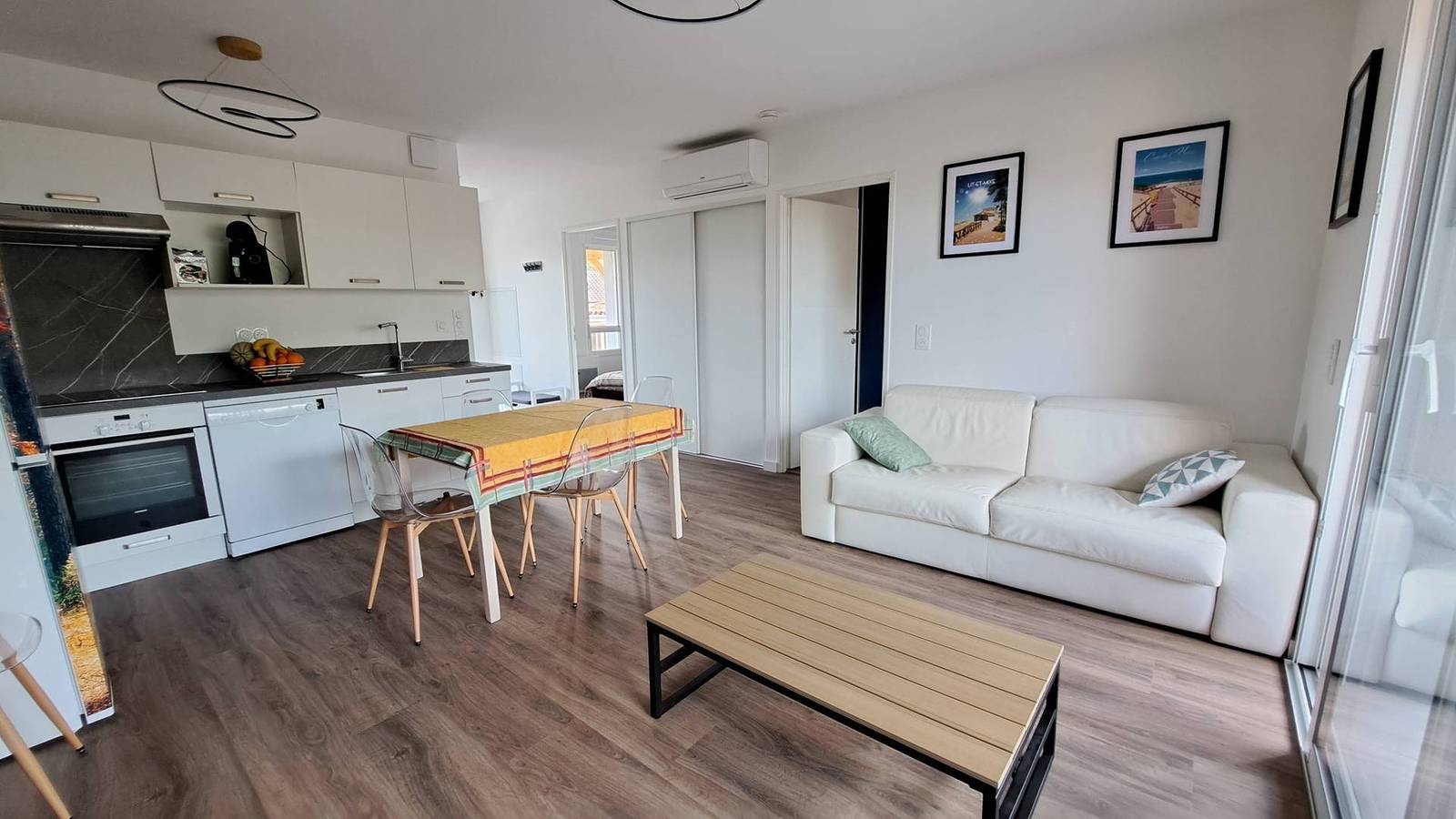 Apartamento vacacional entero, Piso de 3 habitaciones a 10 minutos de las playas in Lit-et-Mixe, Côte d’Argent