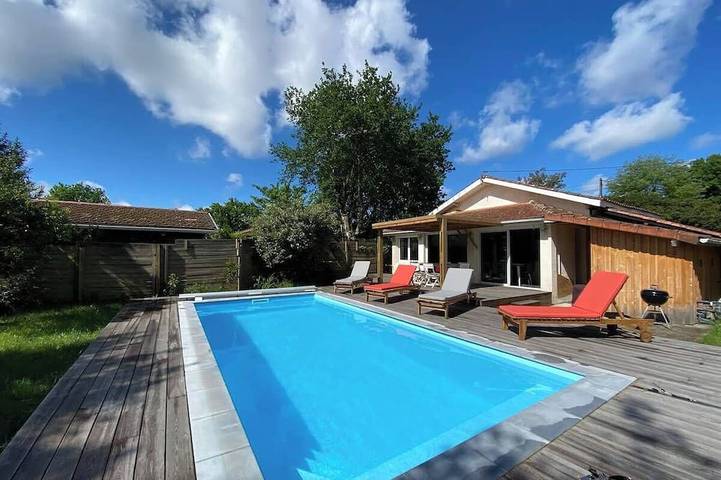 Maison de vacances pour 4 personnes, avec jardin à Andernos-les-Bains