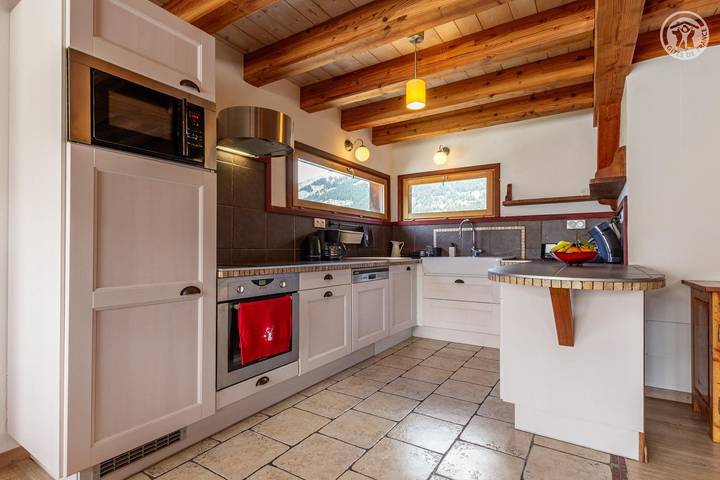 Gîte pour 6 personnes, avec sauna ainsi que balcon et jardin à Aussois - 4