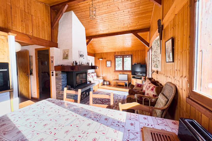 Gîte pour 5 personnes, avec jardin et balcon, adapté aux familles dans Mer de Glace - 4
