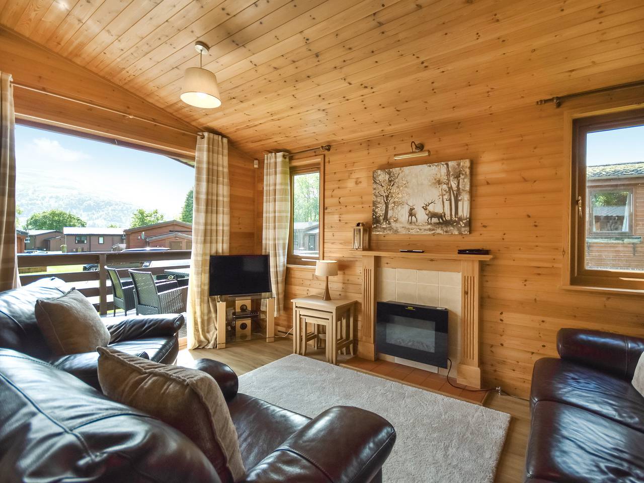 Lomond View Lodge in Loch Lomond, Stirling region