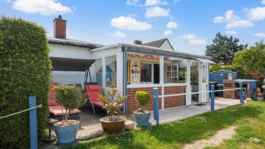 Ferienhaus für 3 Personen, mit Terrasse und Garten in Fährdorf