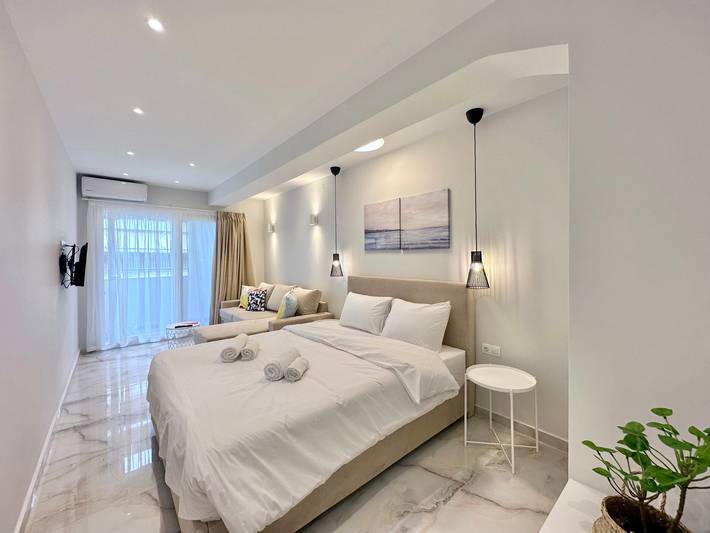 Ferienhaus für 3 Personen, mit Balkon