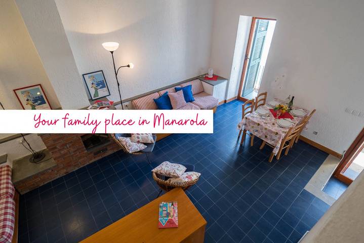 Entire apartment, Il Baluardo Sea View Apartment on the Cliﬀ in Manarola, Riomaggiore Municipality