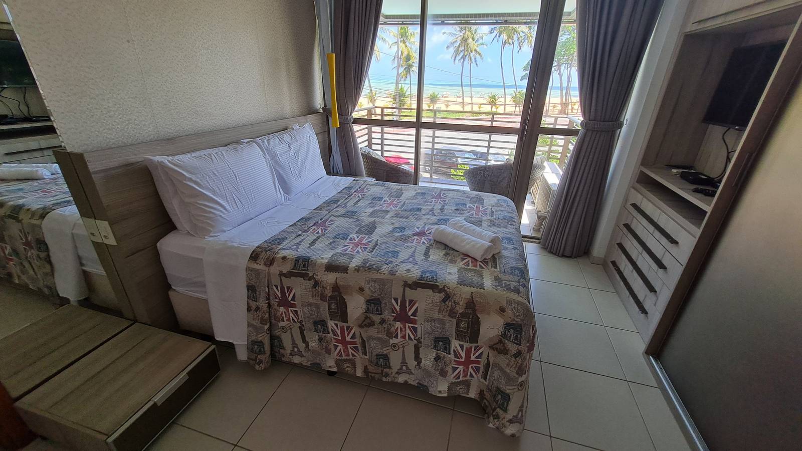 Geheel appartement, Vakantieappartement voor 6 personen met tuin in Cabo Branco, João Pessoa (gemeente)