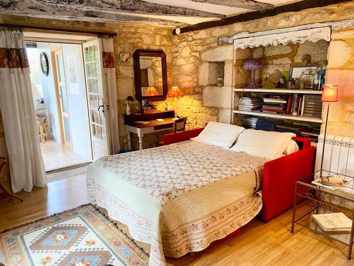 Chambre d’hôte pour 2 personnes, avec Terrasse ainsi que Jardin et Vue