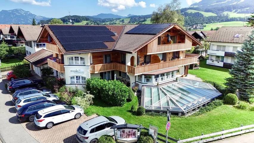 Ferienwohnung für 4 Personen, mit Terrasse und Garten sowie Sauna in Fischen